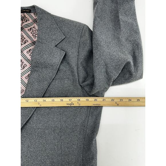 Louis Goldsmith Mens Blazer and Vest Size Unknown Gray Sports Coat - Picture 9 of 14